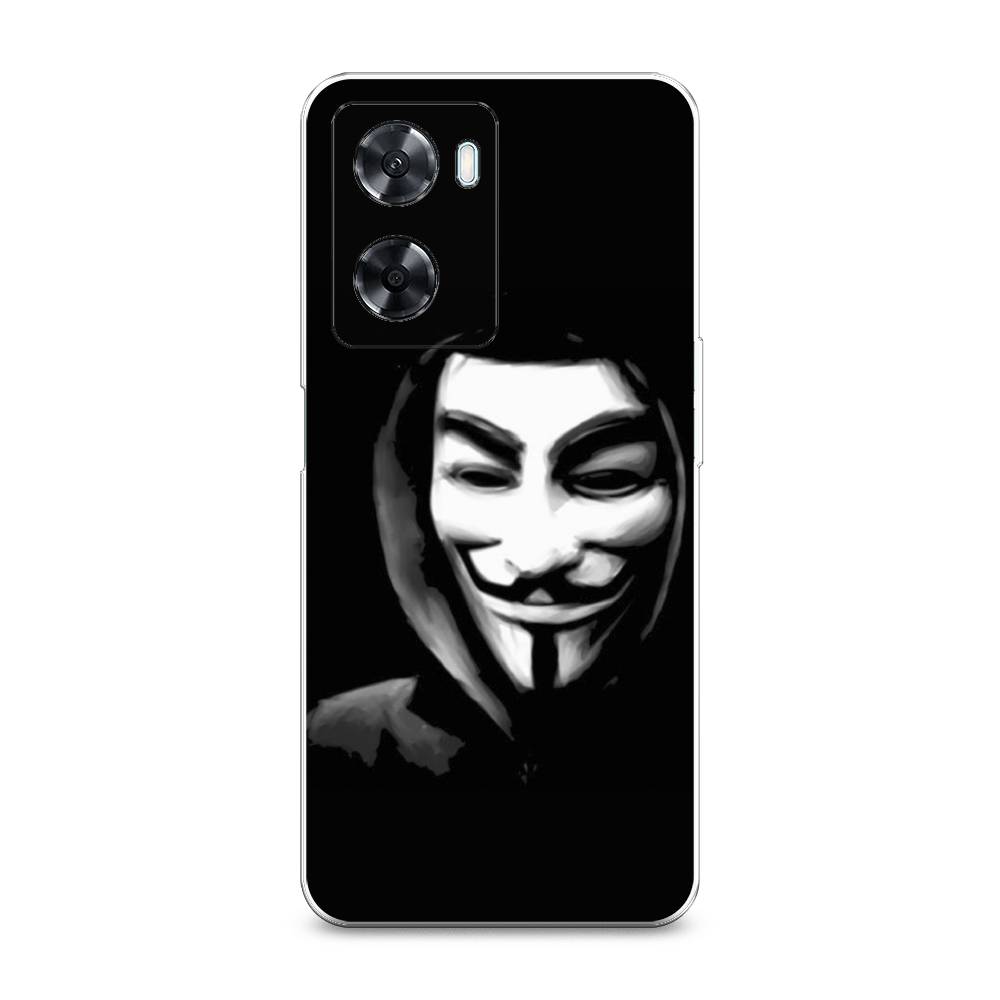 

Чехол Awog на Oppo A77 4G / Оппо А77 4G "Анонимус", Черный;серый;белый, 2511550-5