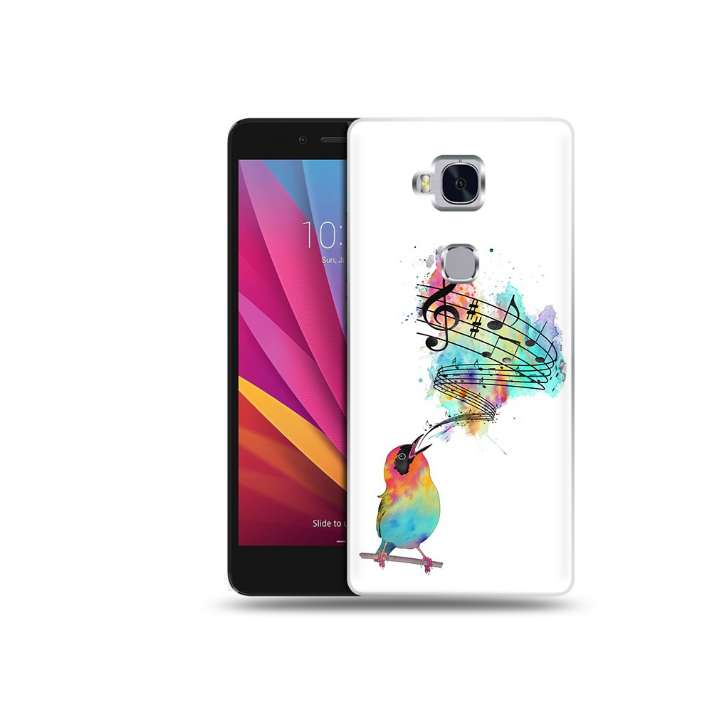 

Чехол MyPads Tocco для Honor 5X певчая птичка (PT24996.45.536), Прозрачный, Tocco