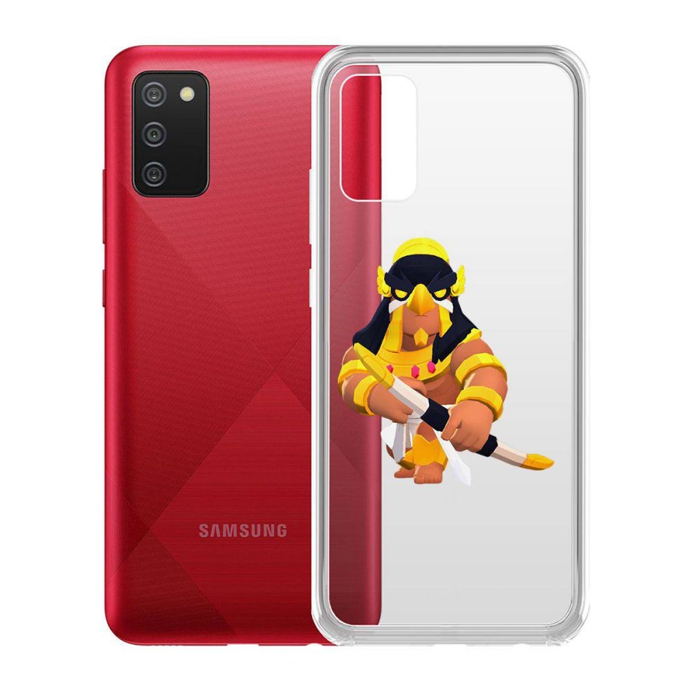 

Чехол-накладка Brawl Stars-Бо Хорус для Samsung Galaxy A02s (A025)