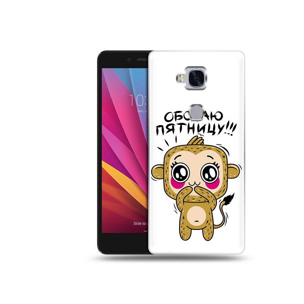 

Чехол MyPads Tocco для Honor 5X обожаю пятницу (PT24996.45.525), Прозрачный, Tocco