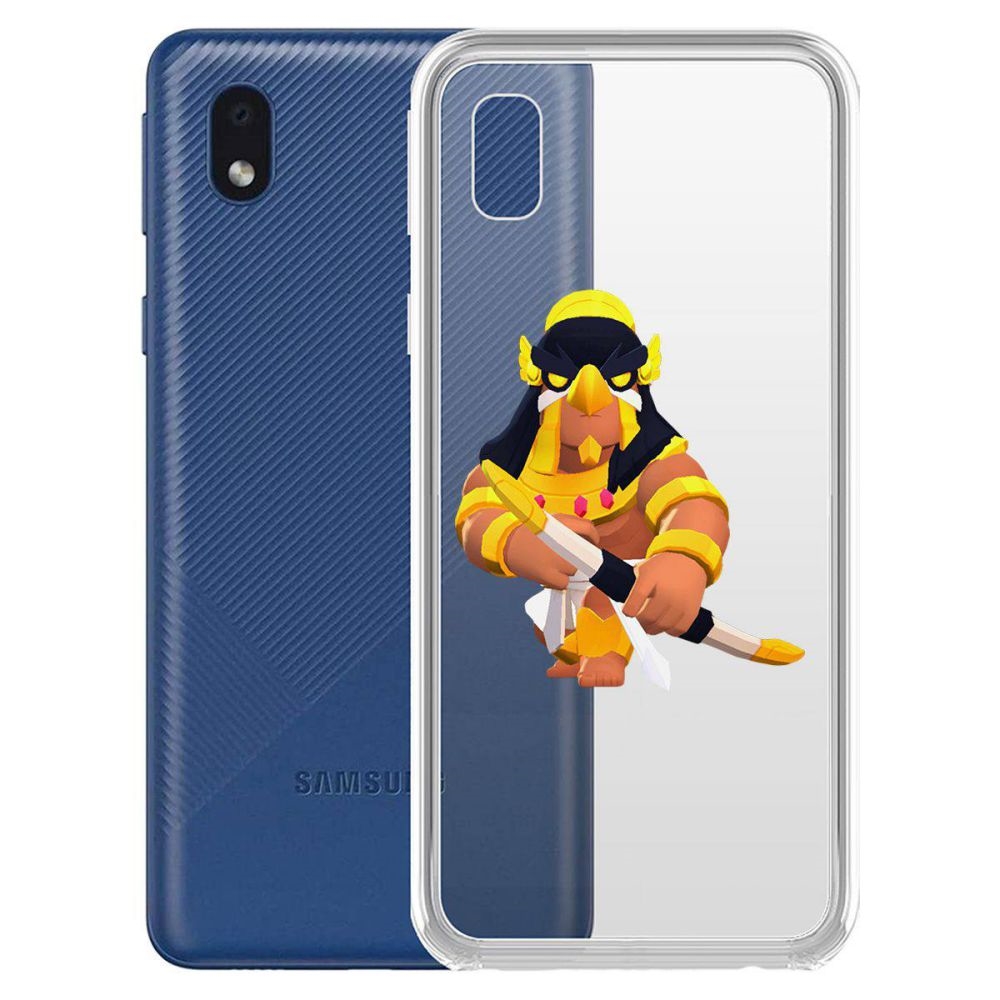 

Чехол-накладка Brawl Stars-Бо Хорус для Samsung Galaxy A01 Core (A013)
