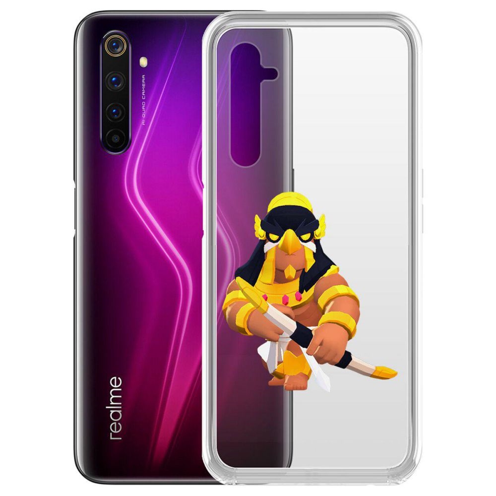 

Чехол-накладка Brawl Stars-Бо Хорус для Realme 6 Pro