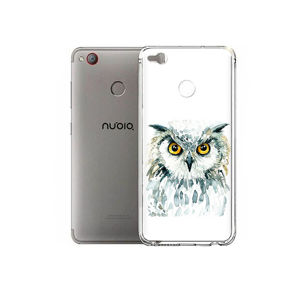 

Чехол MyPads Tocco для ZTE Nubia Z11 Mini Серьезная сова (PT53565.450.156), Tocco