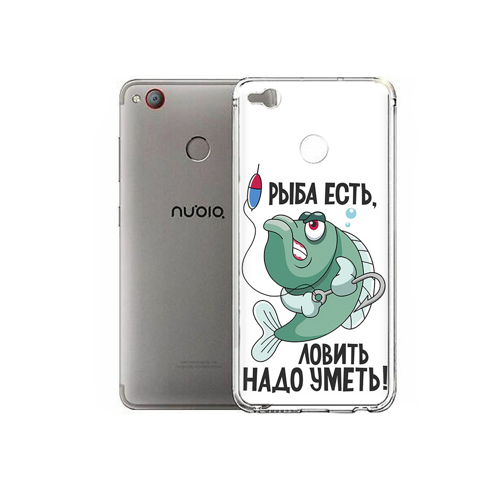 

Чехол MyPads Tocco для ZTE Nubia Z11 Mini Рыба есть ,ловить надо уметь (PT53565.450.148), Tocco