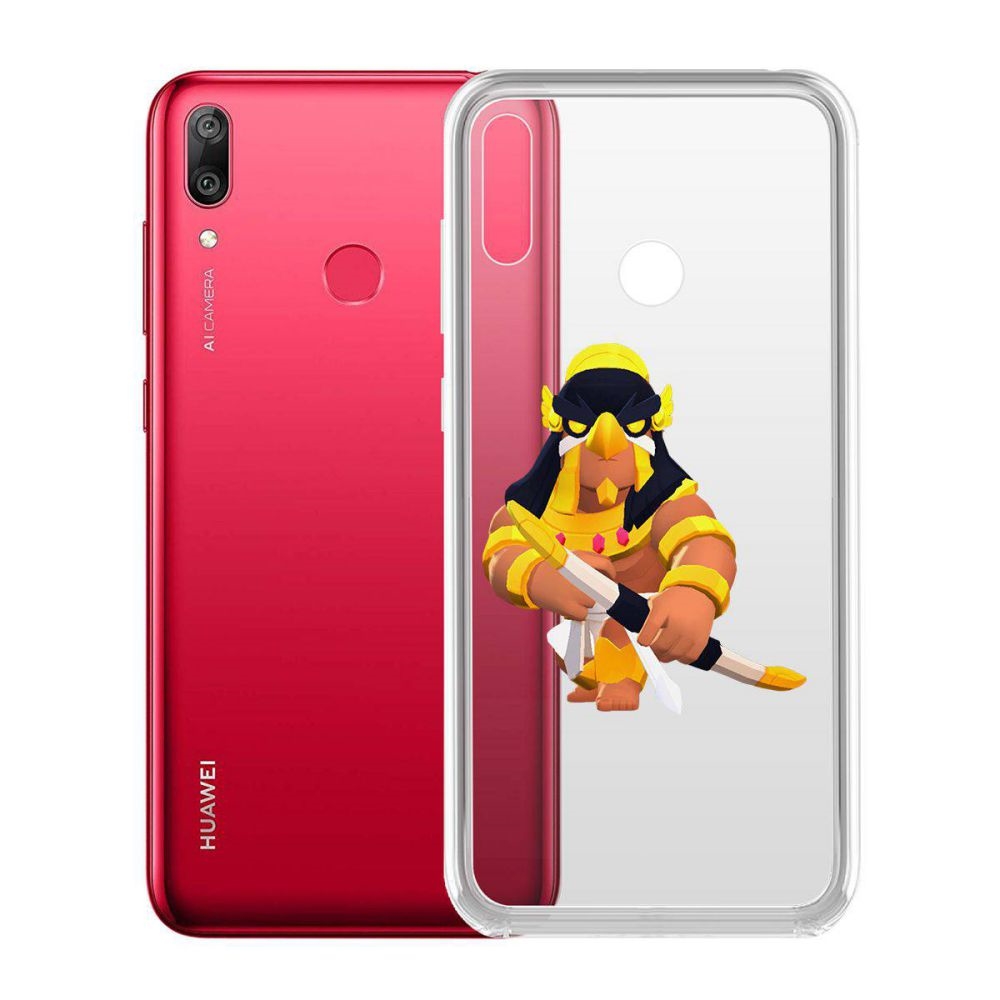 

Чехол-накладка Brawl Stars-Бо Хорус для Huawei Y7 (2019)