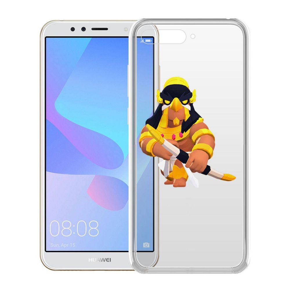 

Чехол-накладка Brawl Stars-Бо Хорус для Huawei Y6 (2018)