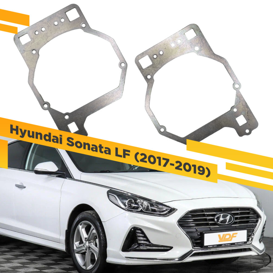 

Рамки для замены линз в фарах Hyundai Sonata LF 2017-2019 VDF HS-222 222, 222