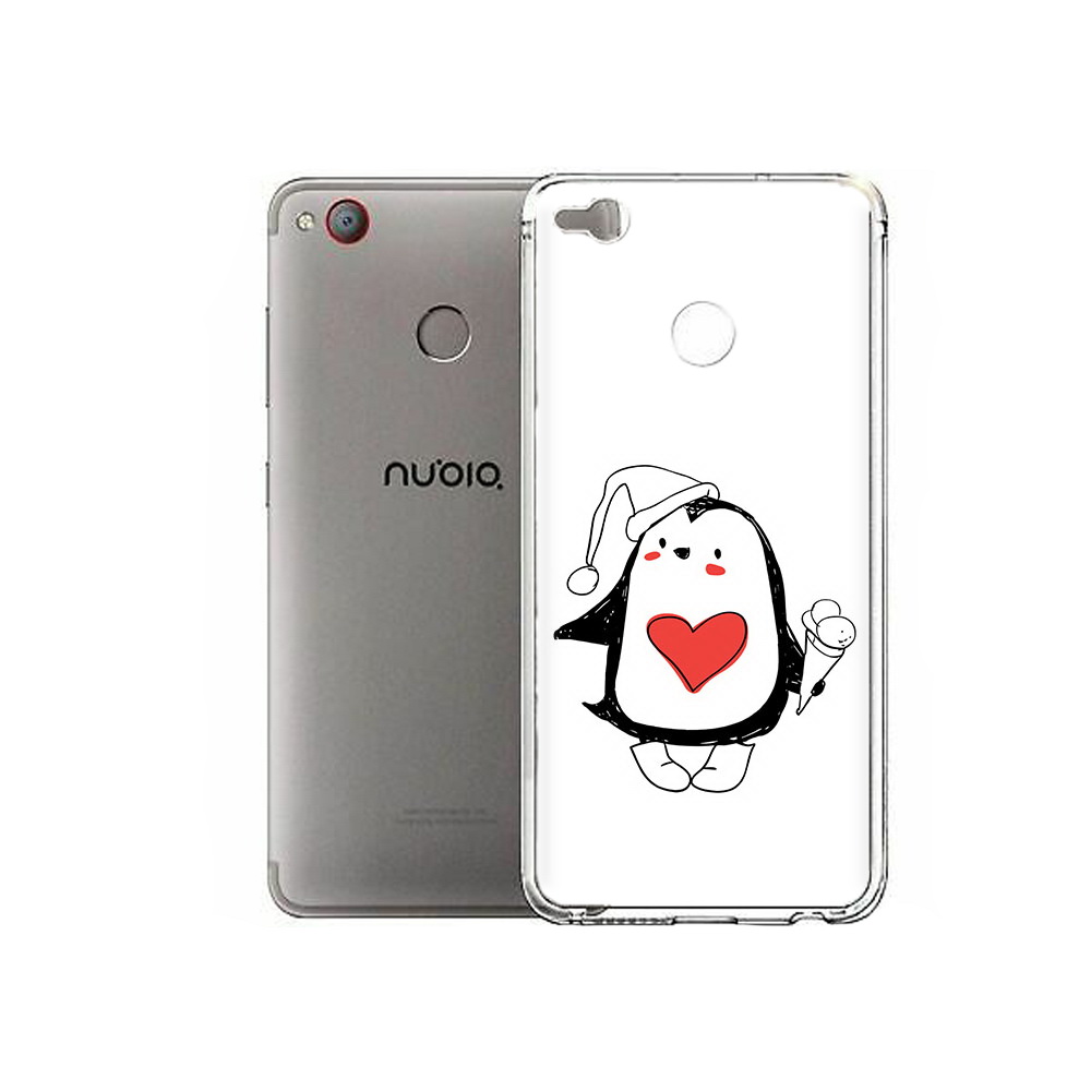 

Чехол MyPads Tocco для ZTE Nubia Z11 Mini Пингвин с мороженым (PT53565.450.135), Tocco