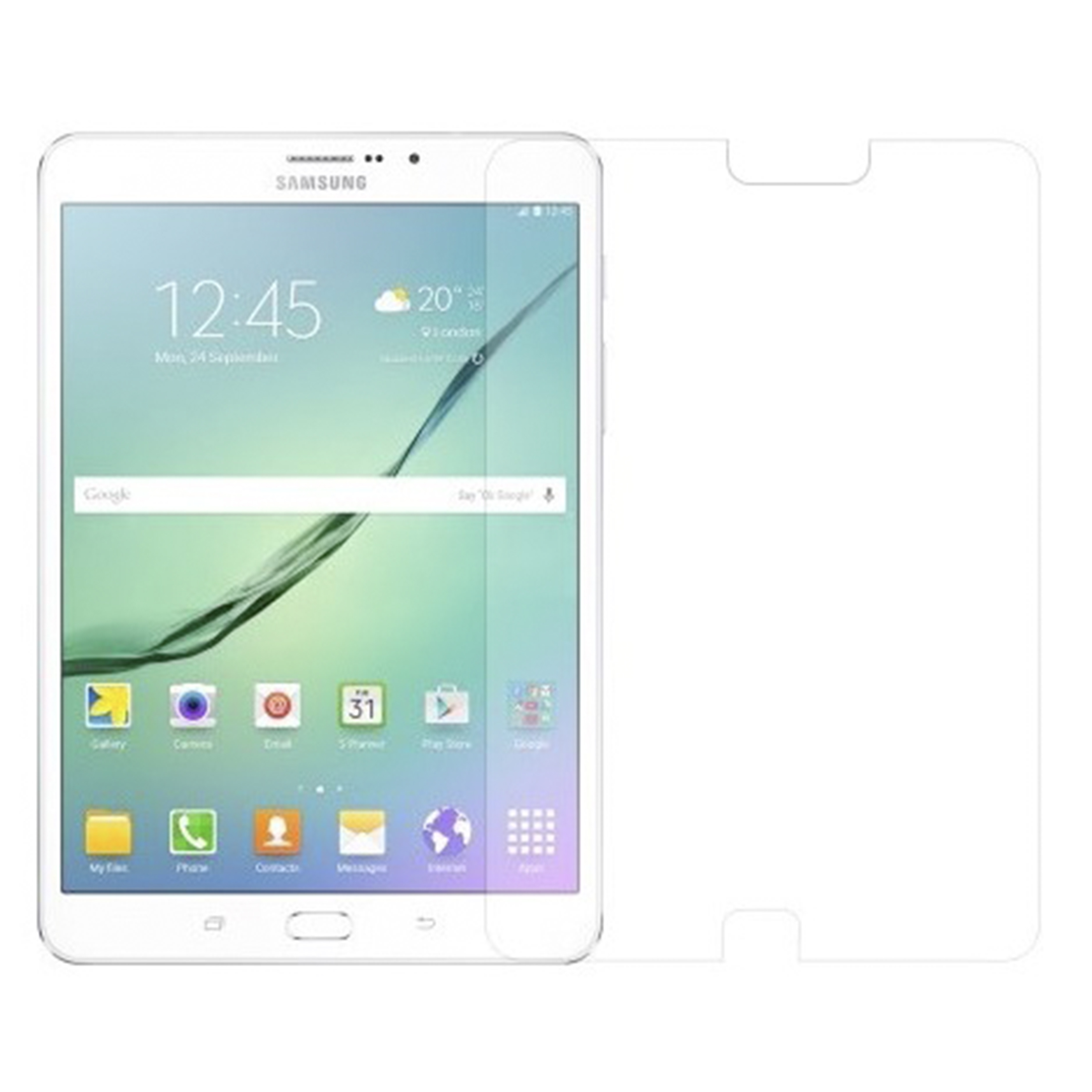 Защитное стекло на Samsung Tab S2 80 T710 499₽