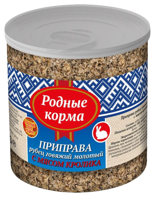 фото Лакомство для собак родные корма, рубец, кролик, 50г