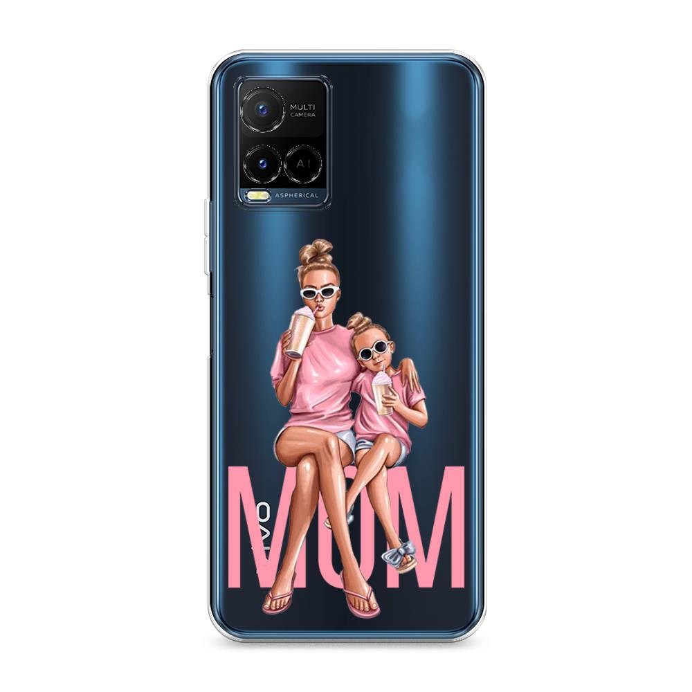 

Чехол Awog на Vivo Y21e "Lovely mom", Разноцветный, 266350-7