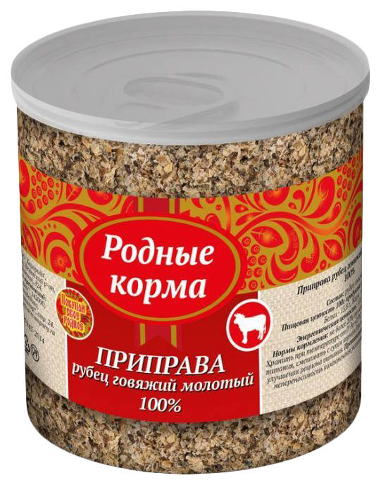 фото Лакомство для собак родные корма, рубец, 50г