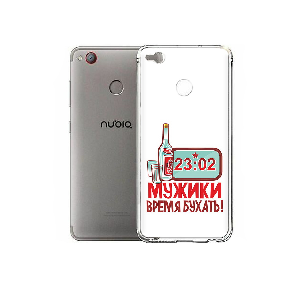 

Чехол MyPads Tocco для ZTE Nubia Z11 Mini 23 февраля время пить! (PT53565.450.11), Tocco