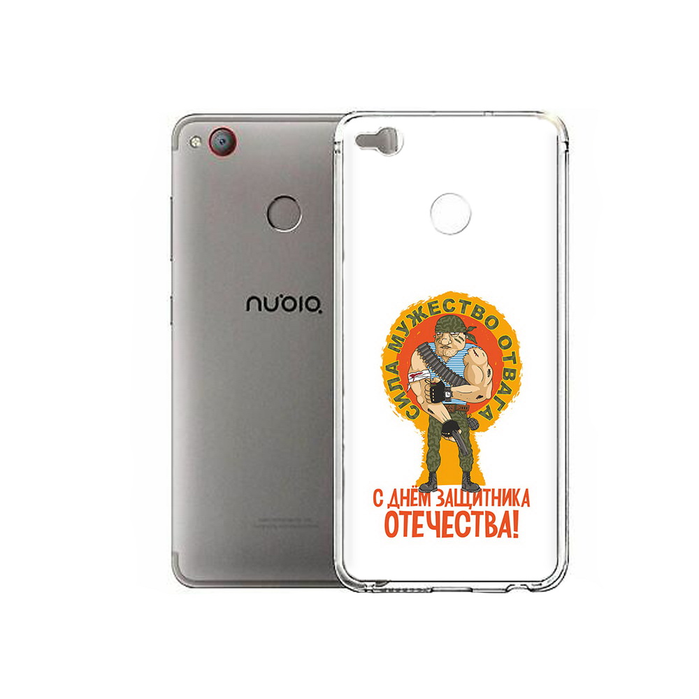 

Чехол MyPads Tocco для ZTE Nubia Z11 Mini 23 февраля военный мужчина (PT53565.450.10), Tocco