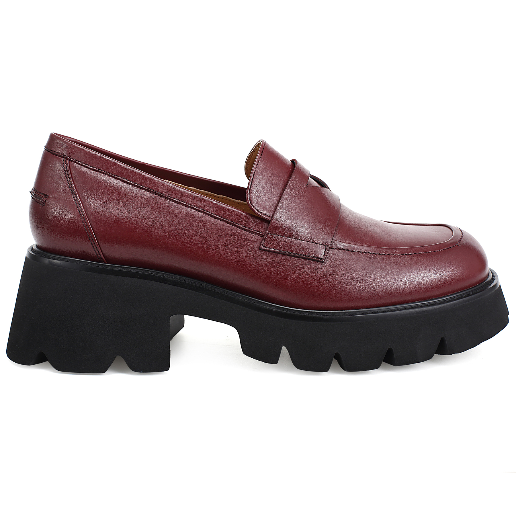 

Лоферы женские Ekonika EN6140-01-22L бордовые 37 RU, EN6140-01-22L