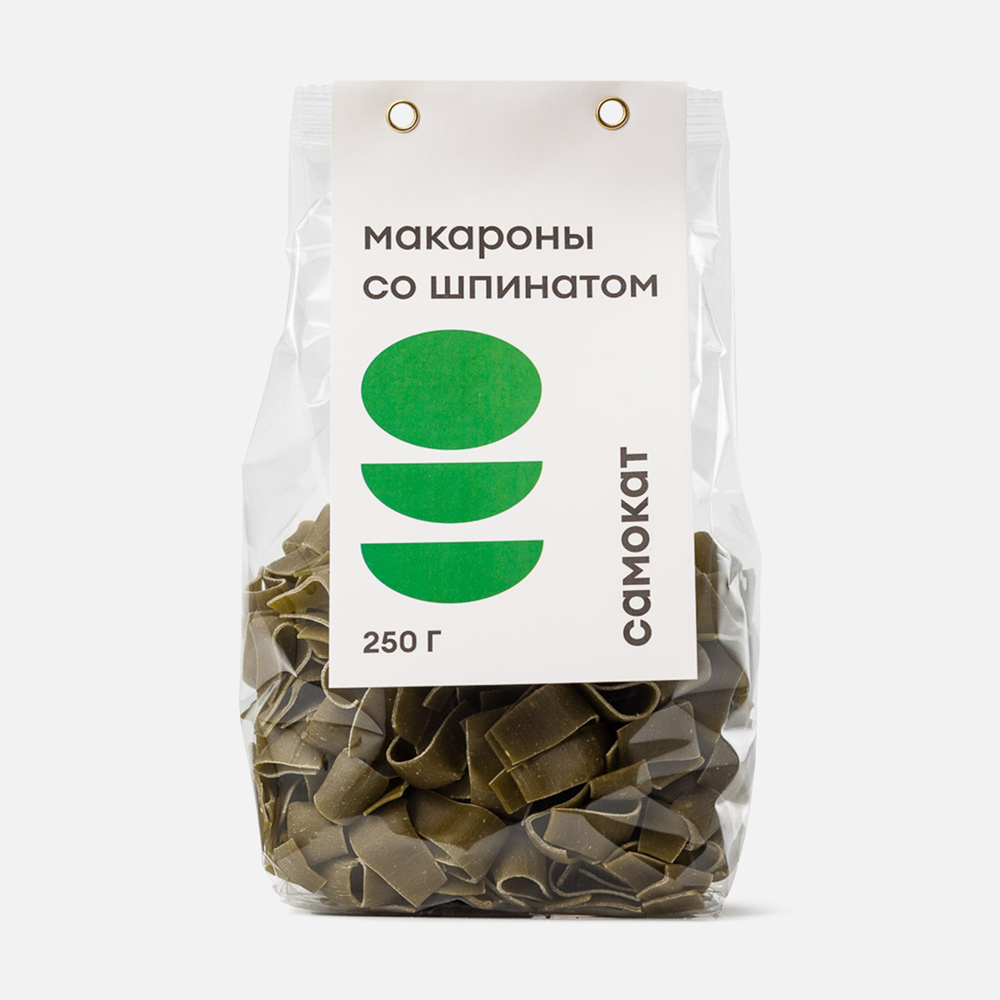 

Макароны Самокат со шпинатом, 250 г