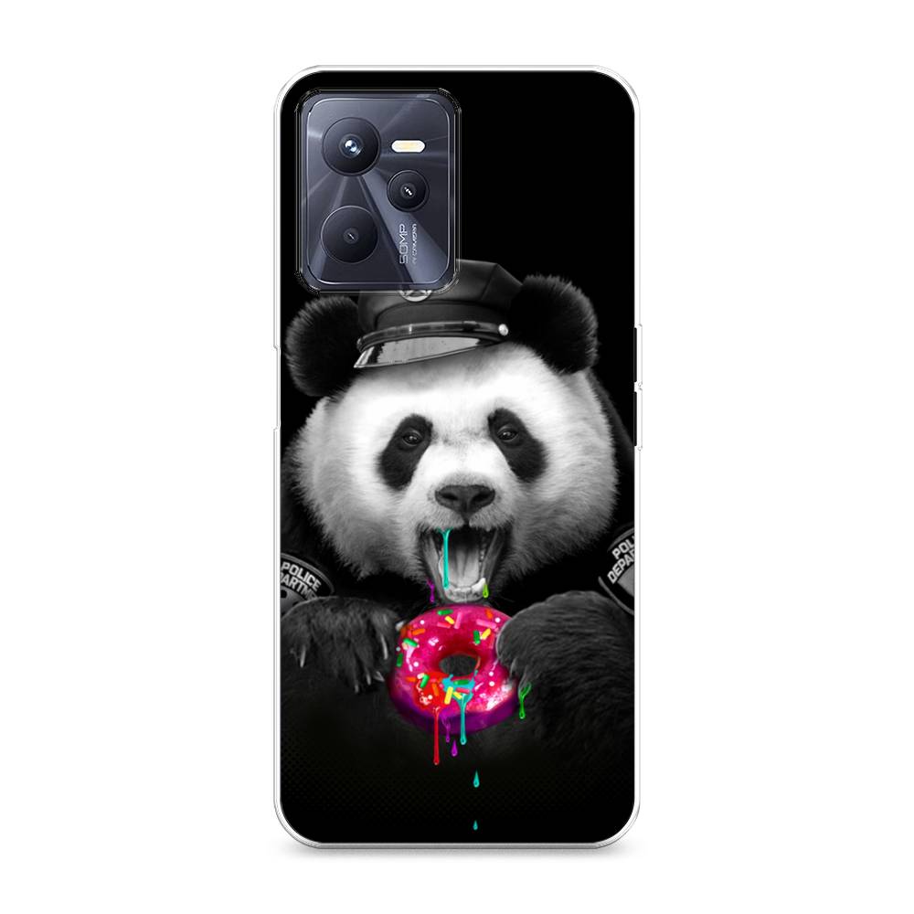 

Чехол Awog на Realme C35 "Панда police", Разноцветный, 259250-2