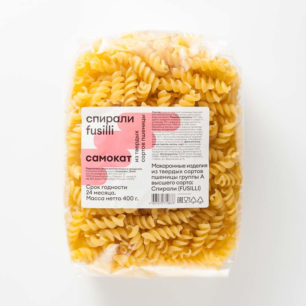 фото Макароны самокат fusilli; спирали; 400 г