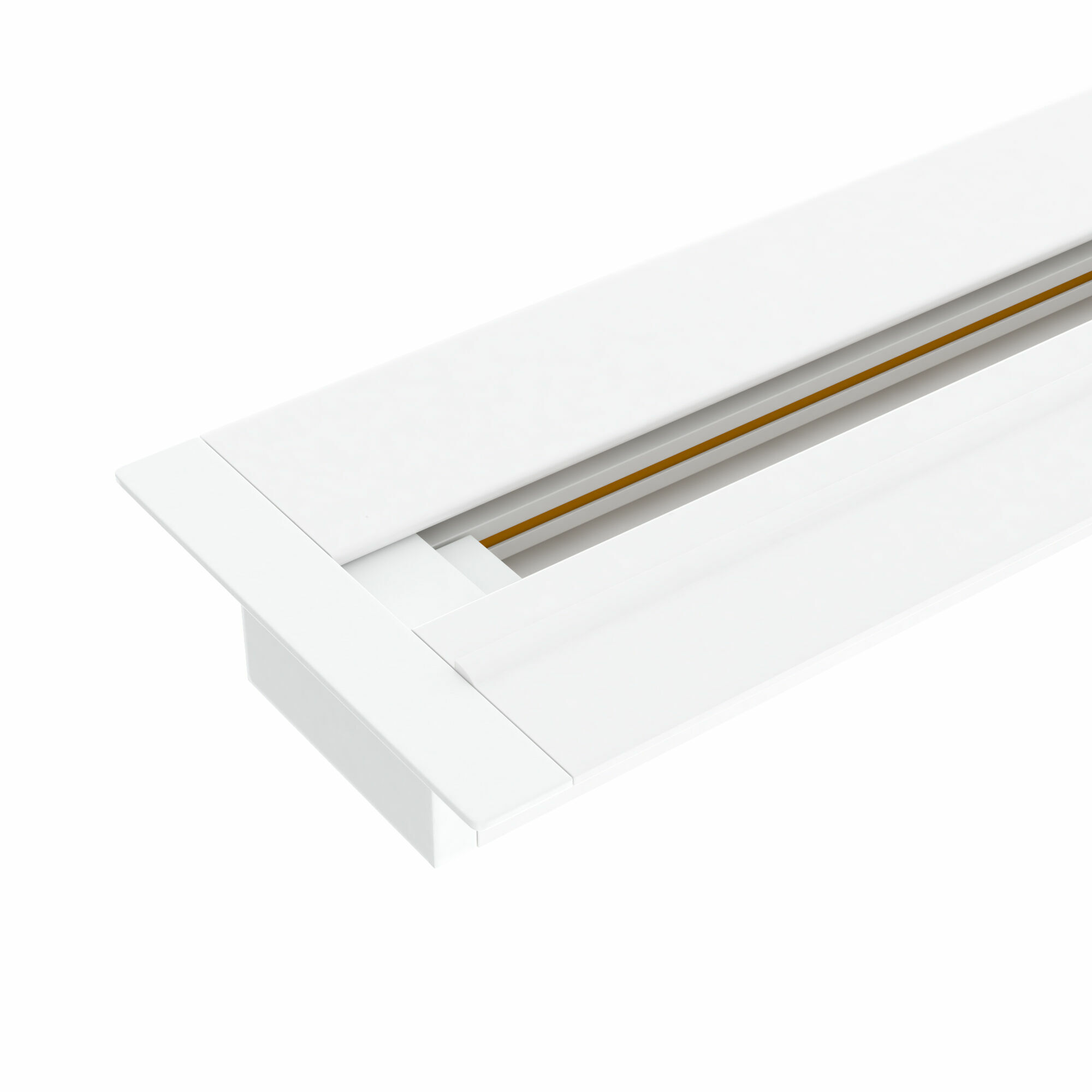 Однофазный встраиваем. шинопровод Elektrostandard 8508200 Track Rail WH Recessed белый 1м