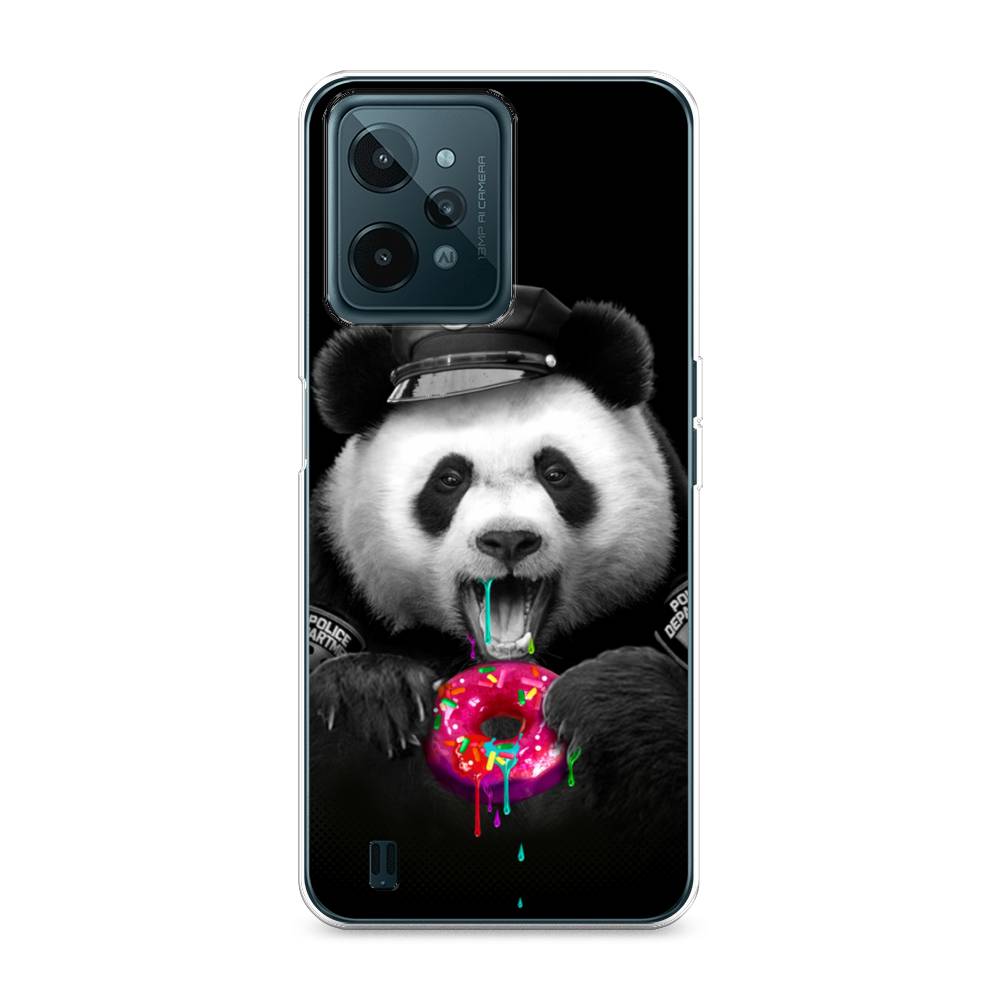 

Чехол Awog на Realme C31 "Панда police", Разноцветный, 259350-2