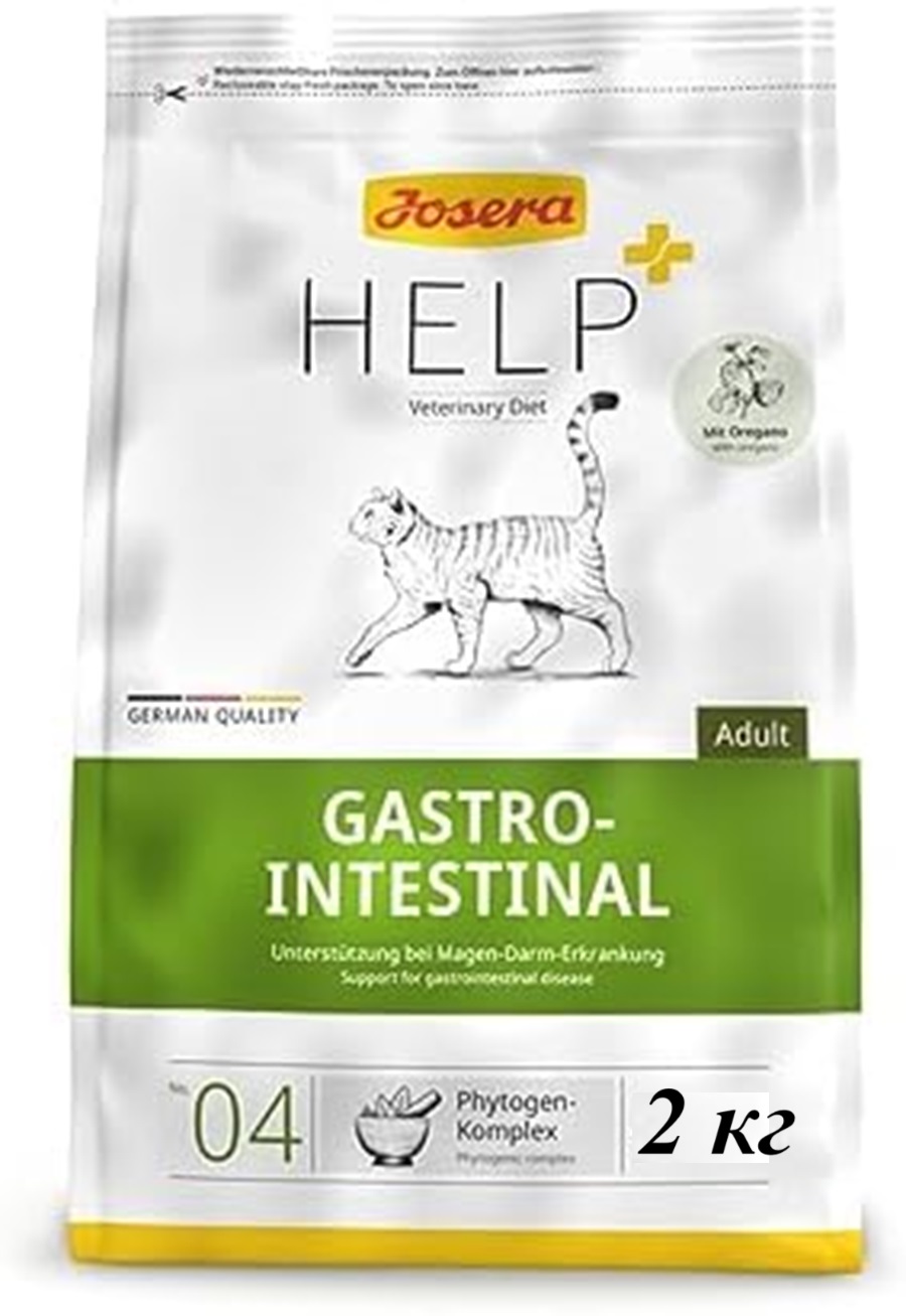 

Сухой корм для кошек Josera Нelp Gastro, при заболеваниях ЖКТ, птица и рис, 2 кг