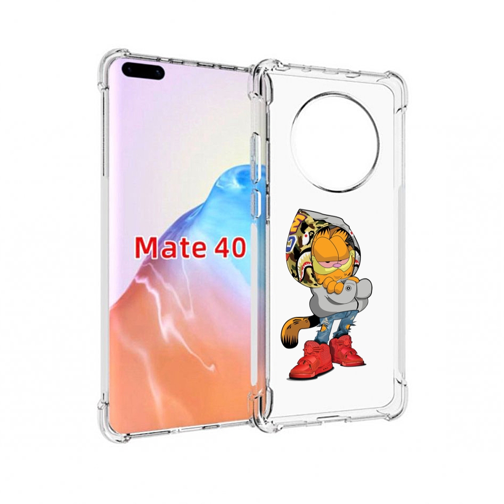 Чехол MyPads Tocco для Huawei Mate 40 модный-котяра детский