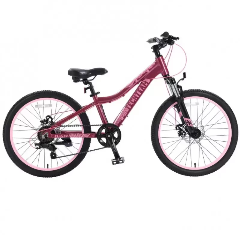 Велосипед TechTeam Elis 24х 13 красный 2396600₽