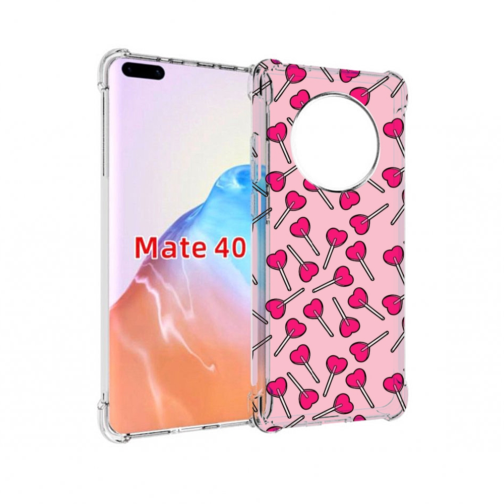 

Чехол MyPads Tocco для Huawei Mate 40 много лединцов, Прозрачный, Tocco