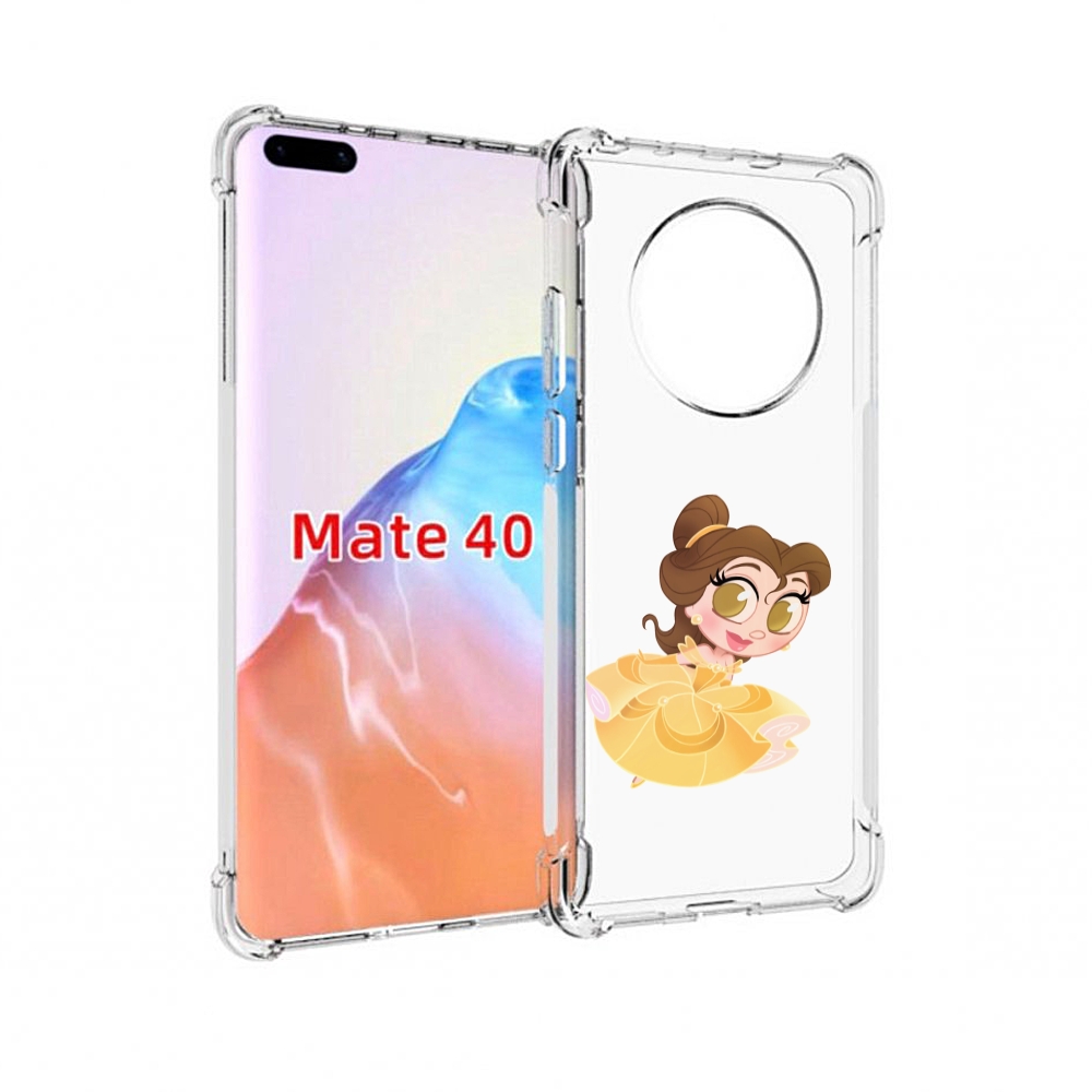 

Чехол MyPads Tocco для Huawei Mate 40 мини-принцесса женский, Прозрачный, Tocco