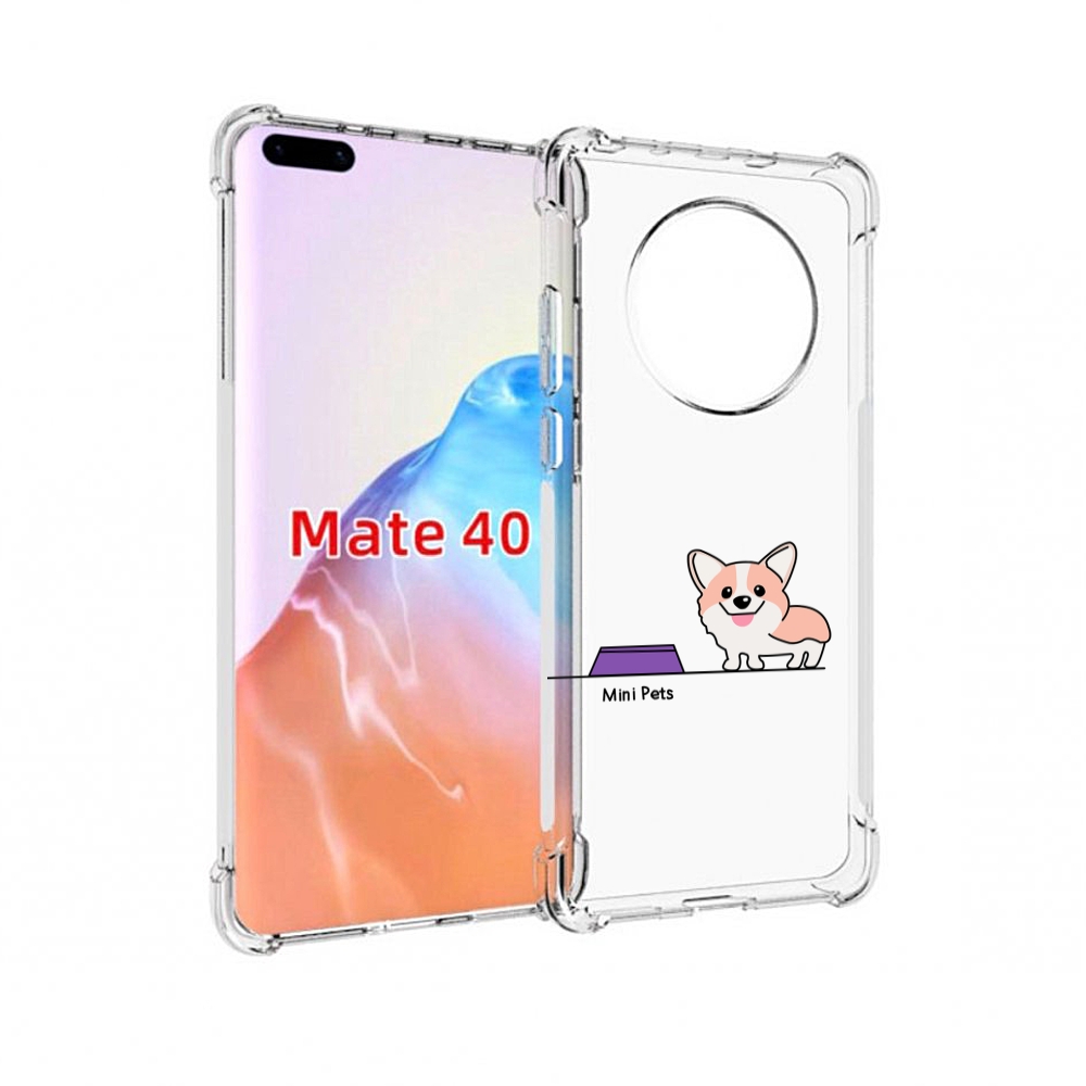 

Чехол MyPads Tocco для Huawei Mate 40 мини-питомец детский, Прозрачный, Tocco
