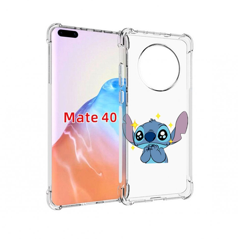 Чехол MyPads Tocco для Huawei Mate 40 милый-стич детский