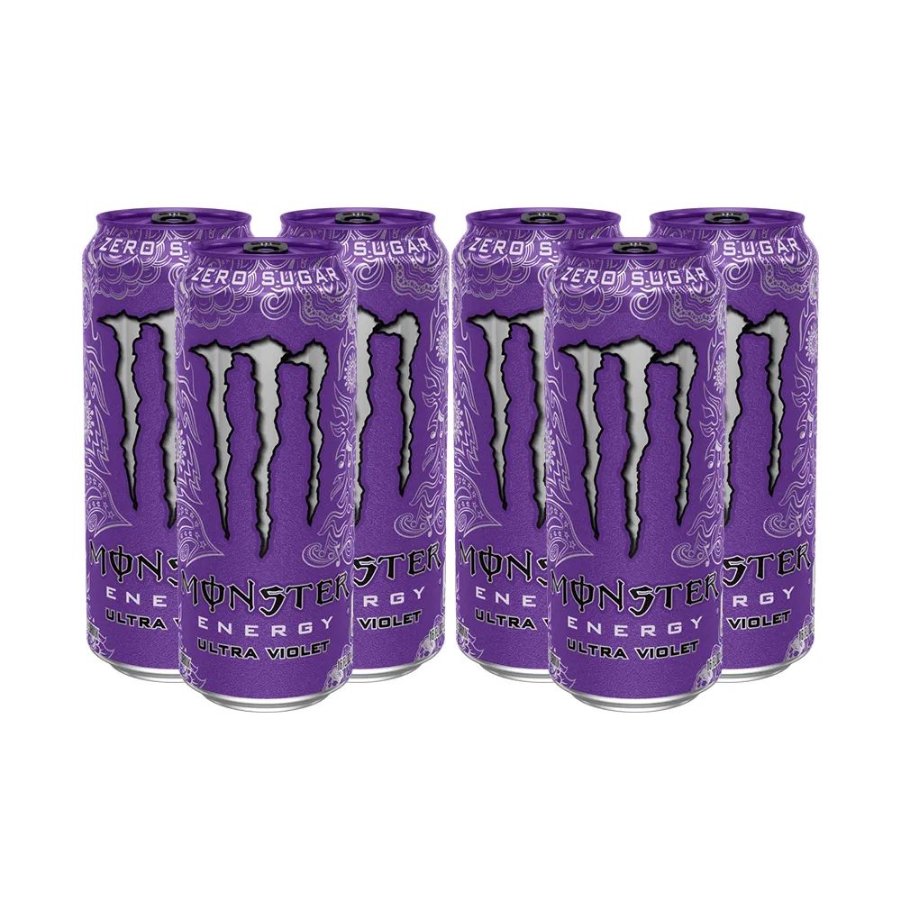 

Энергетический напиток Monster Energy Ultra Violet 6 шт по 500 мл