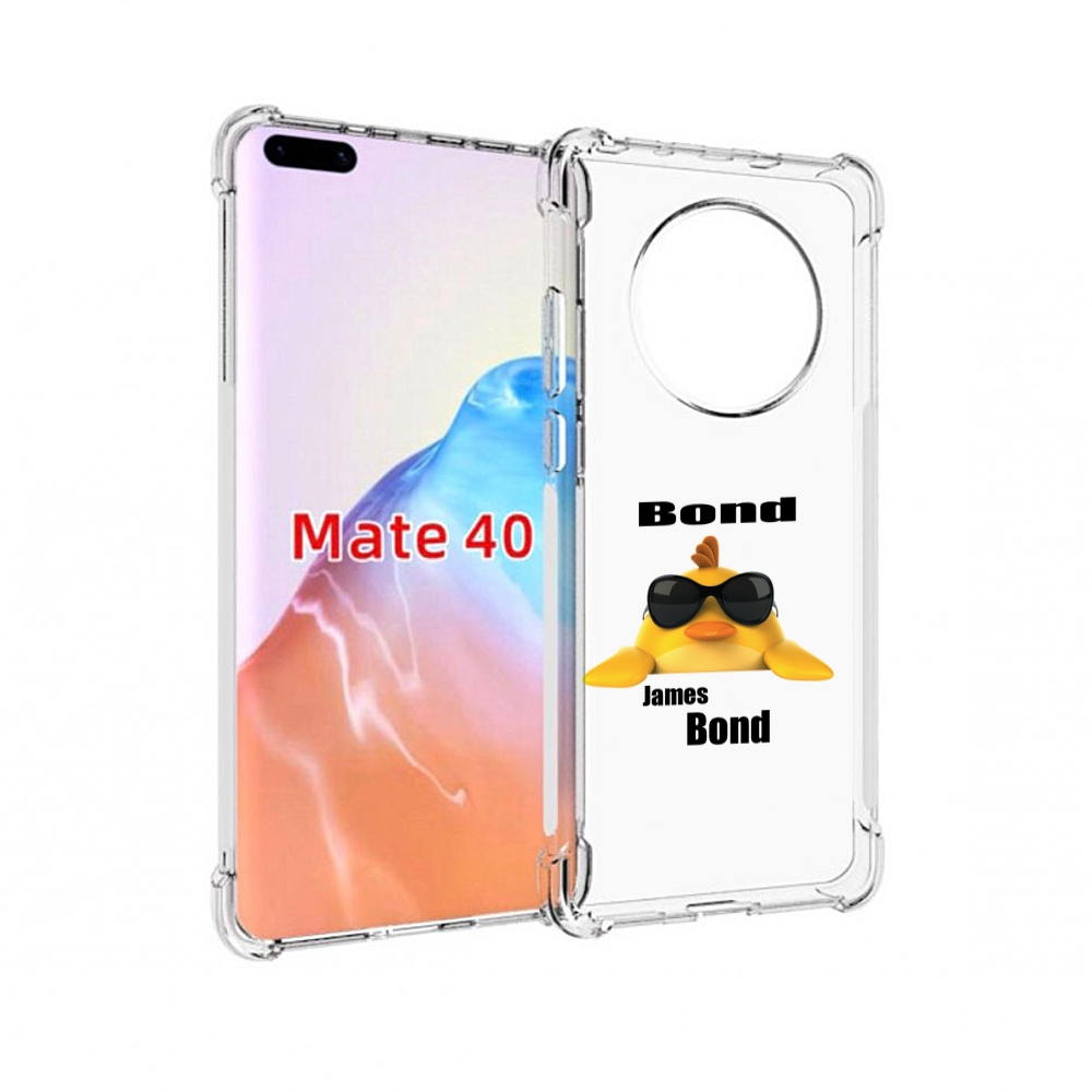 

Чехол MyPads Tocco для Huawei Mate 40 бонд, Прозрачный, Tocco