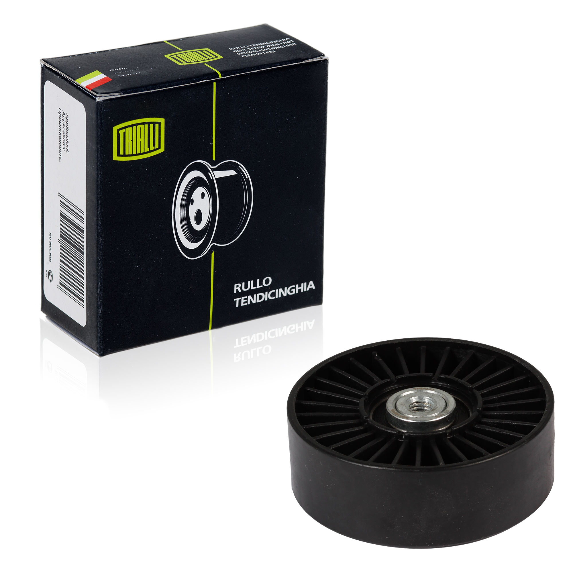 

Ролик приводного ремня для VW Golf III 91- 1.6i/1.8i/2.0i [EA827] натяжной TRIALLI CM1818