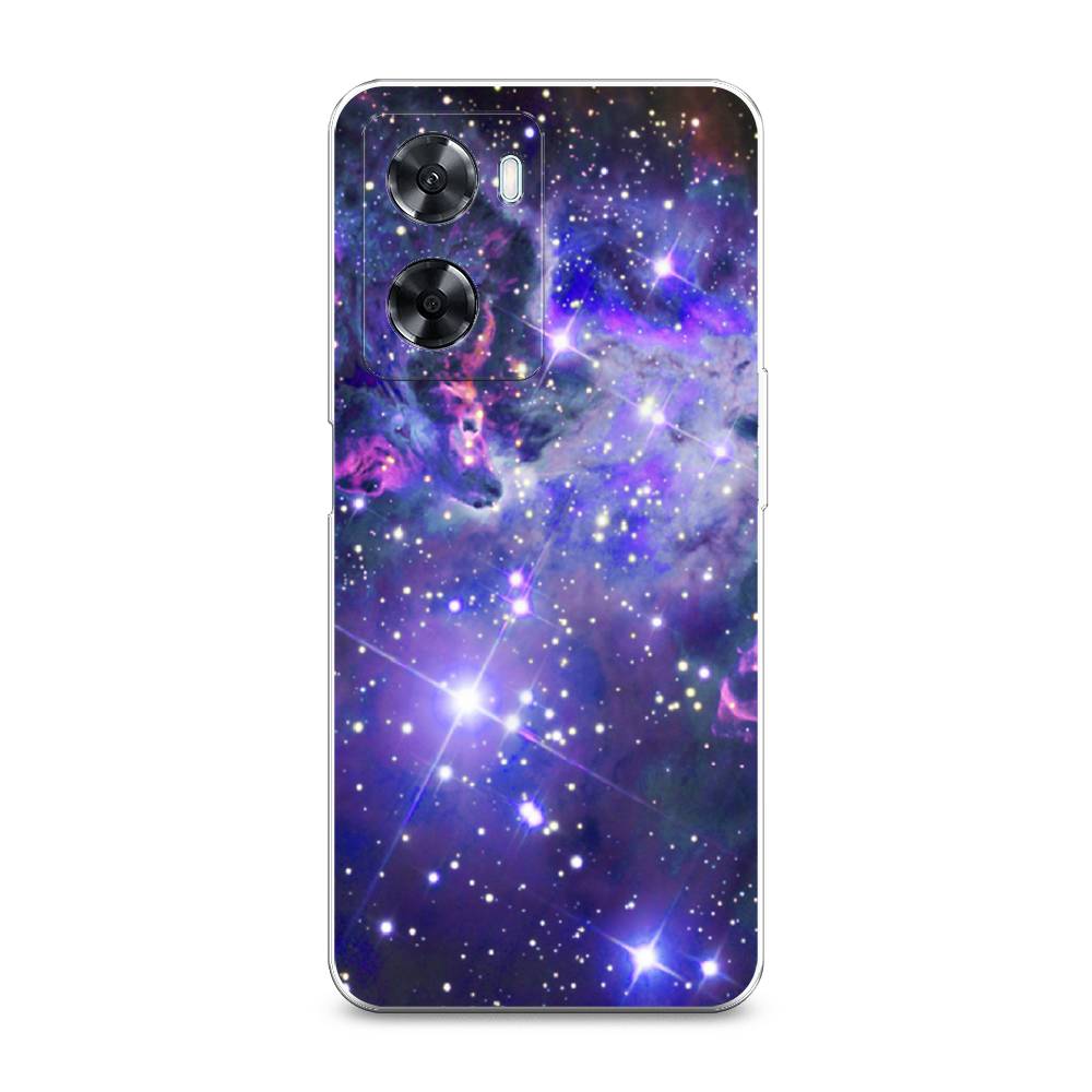 

Чехол Awog на Oppo A77 4G / Оппо А77 4G "Яркая галактика", Фиолетовый, 2511550-4