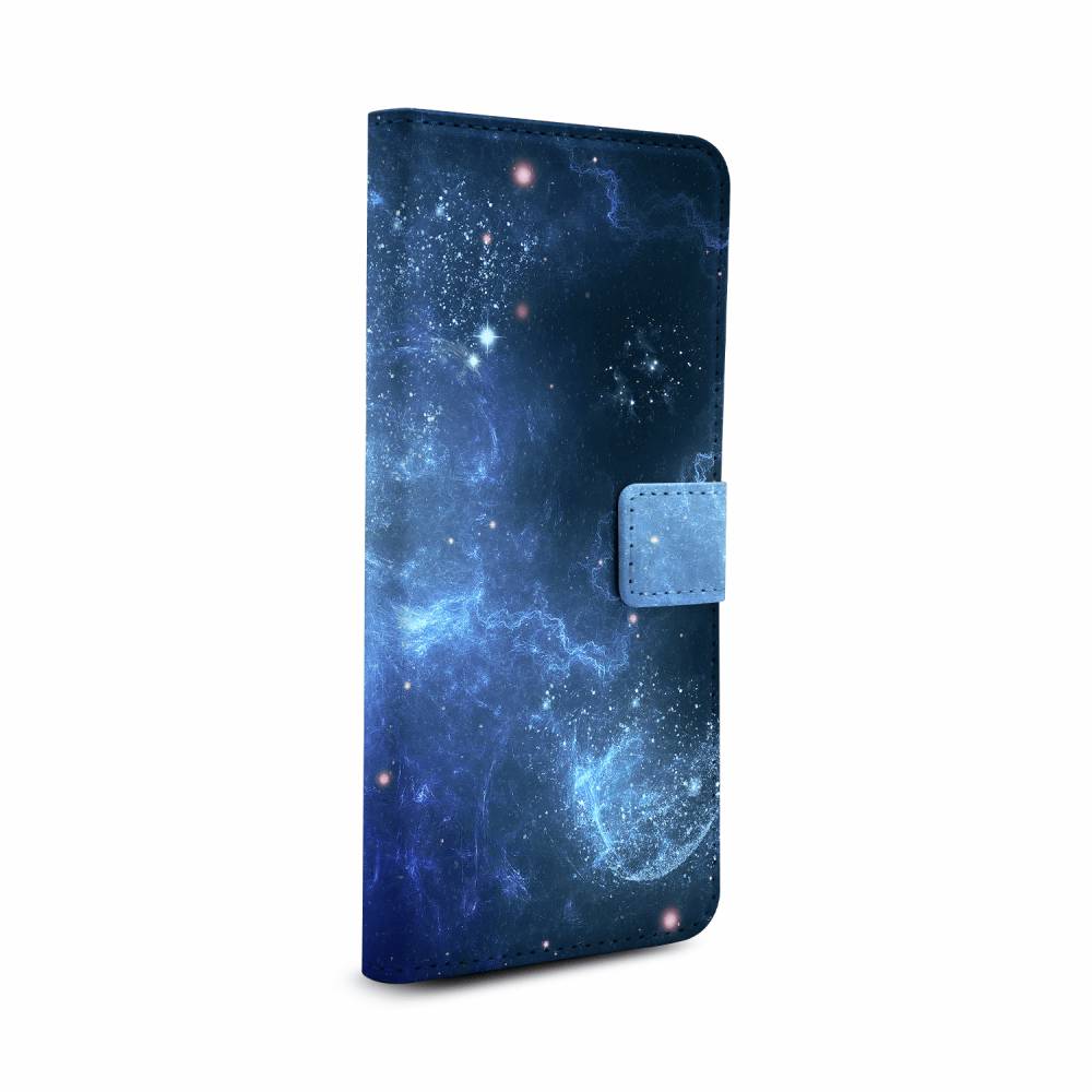 

Чехол Awog на Apple iPhone 12 Pro Max "Космическая вселенная 2 book", Синий;голубой;черный, 12785-1