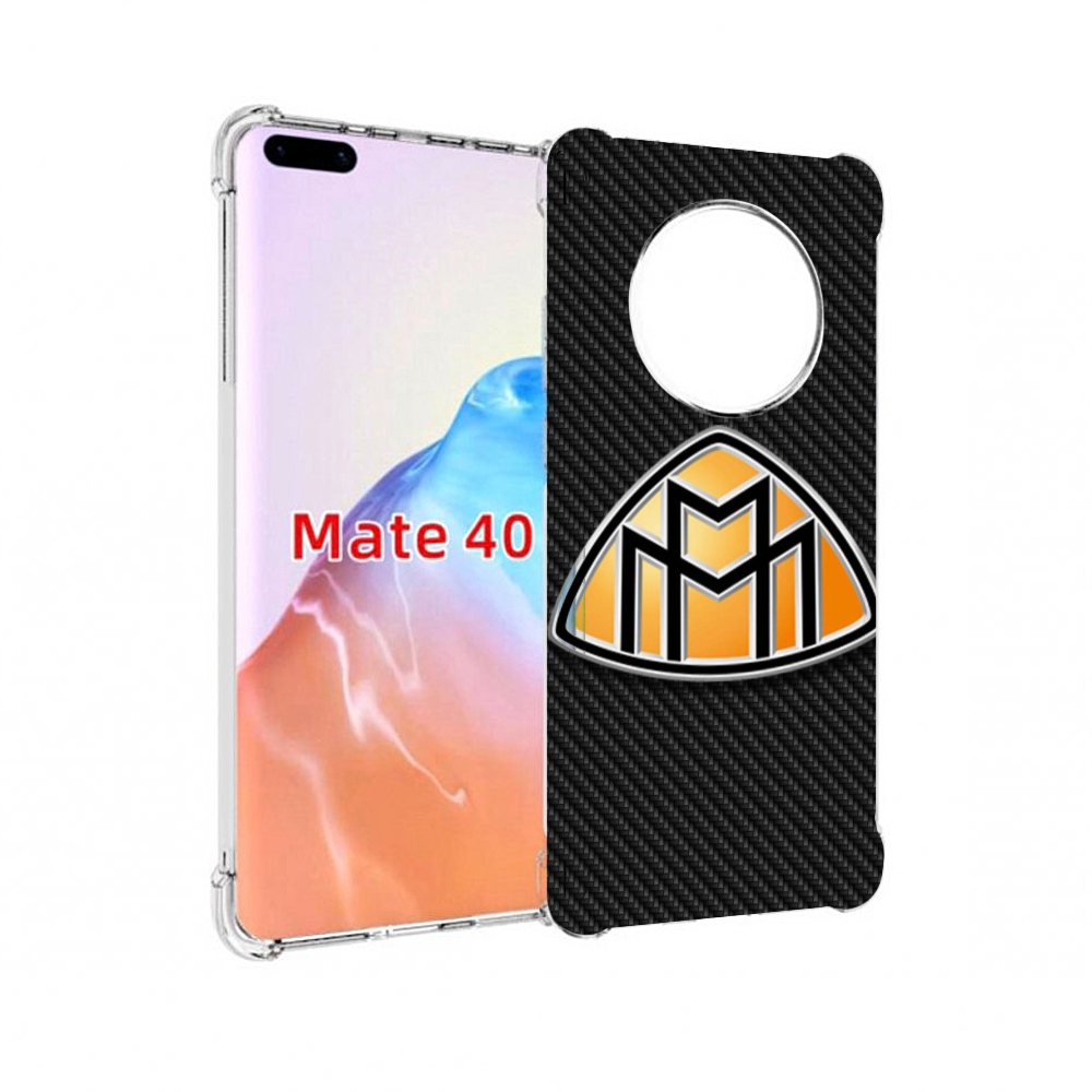 

Чехол MyPads Tocco для Huawei Mate 40 маибах maybach, Прозрачный, Tocco