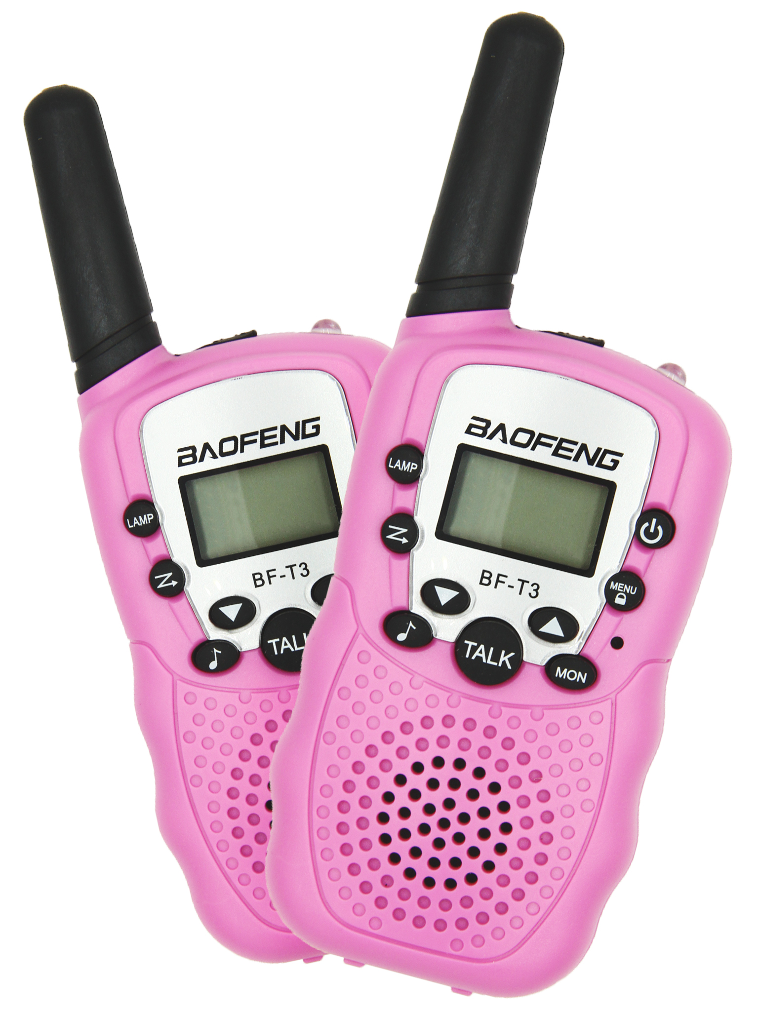 Комплект Радиостанций Baofeng BF-T3 розовый, комплект 2шт. 3537-3