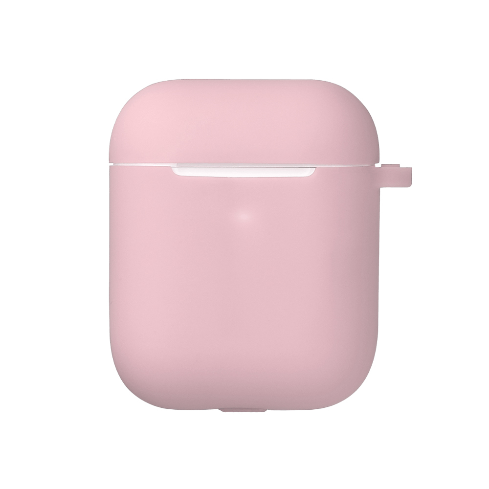 фото Силиконовый чехол для airpods 1/2, розовый, prime line