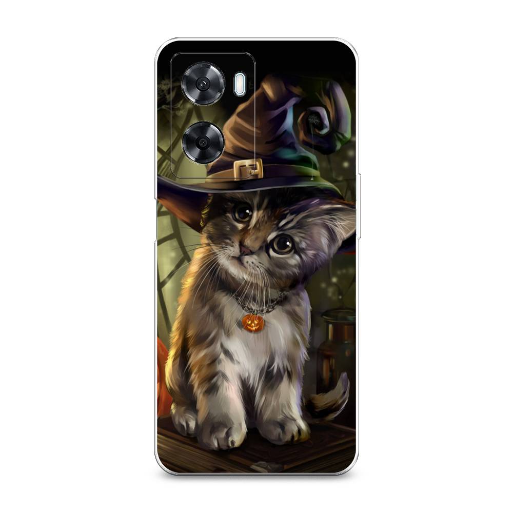 

Чехол Awog на Oppo A77 4G / Оппо А77 4G "Кот на Хэллоуин", Зеленый;серый, 2511550-2