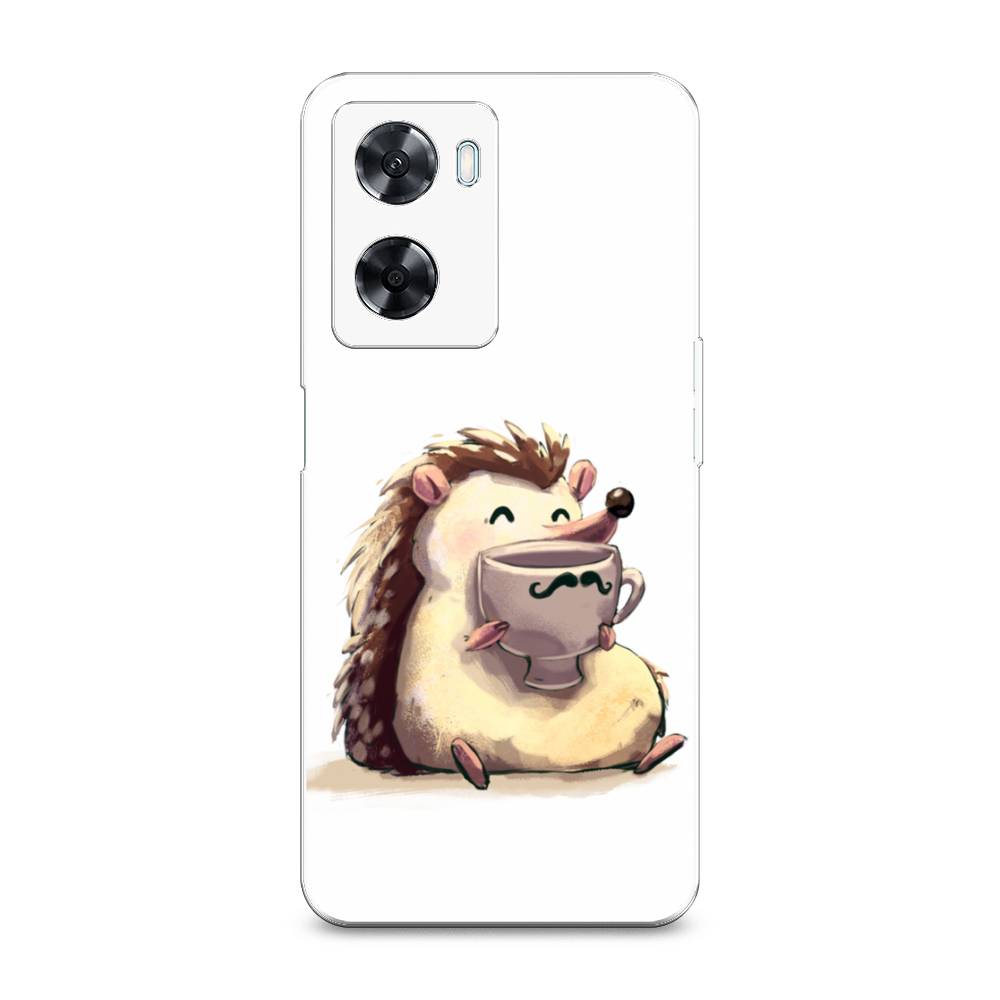 

Чехол Awog на Oppo A77 4G / Оппо А77 4G "Еж кофеман", Белый;коричневый;бежевый, 2511550-10