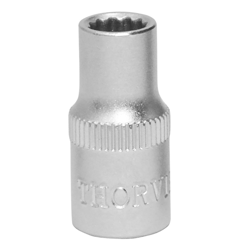 

Головка торцевая 12-гранная 3/8 DR, 8 мм Thorvik S12S1208, S12S1208