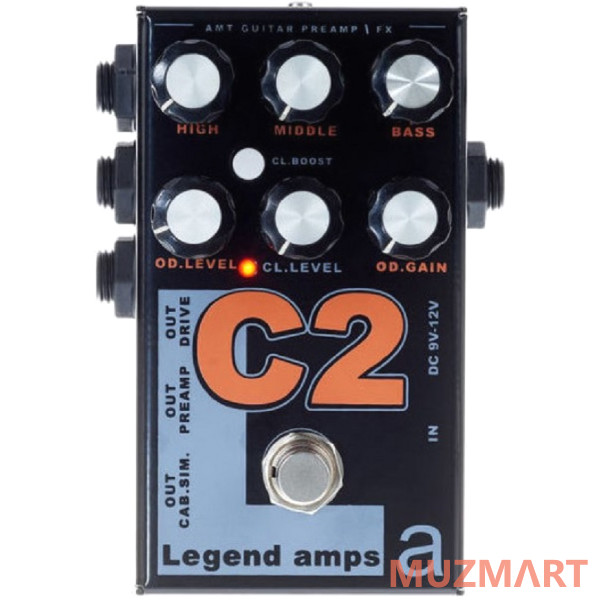 

AMT Electronics C-2 Legend Amps 2 Двухканальный гитарный предусилитель