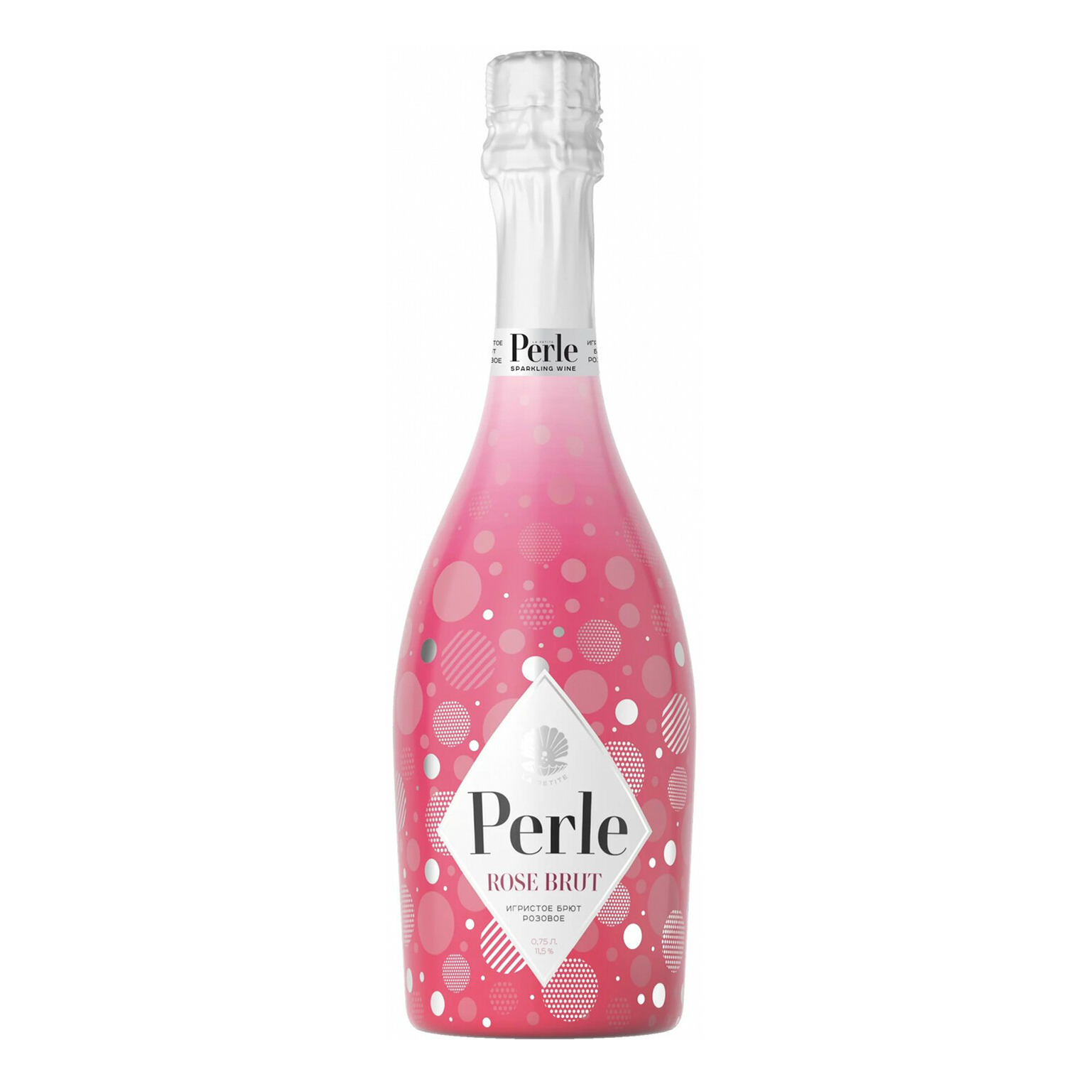 Шампанское la. Perle Rose Brut.