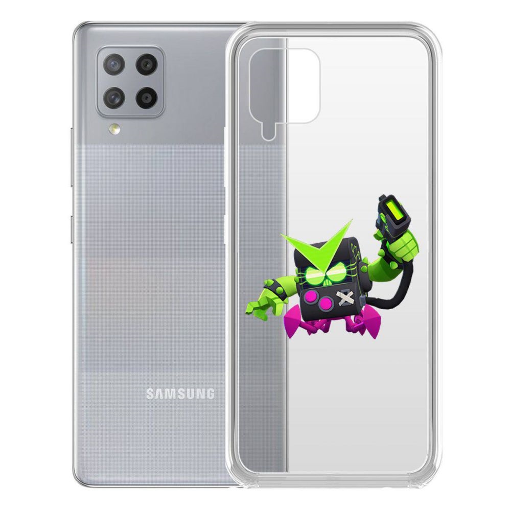

Чехол-накладка Brawl Stars-Вирус 8-бит для Samsung Galaxy A71 (A715)
