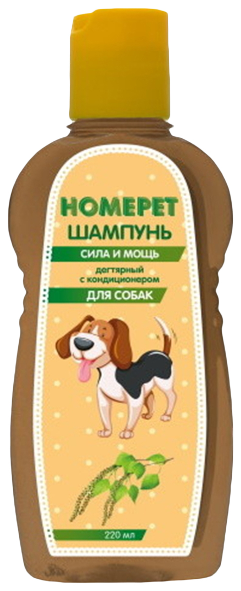 Шампунь-кондиционер для собак HOMEPET против зуда, березовый деготь, древесный, 220 мл