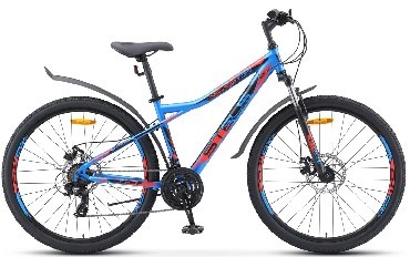 

Велосипед STELS Navigator-710 MD 27.5" V020*LU093864*LU084137 *16" Синий/чёрный/красный