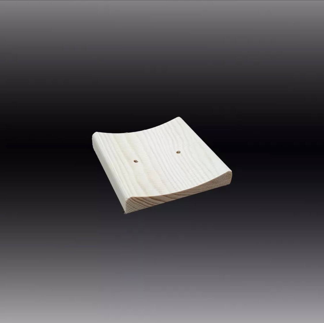 

Накладка на бревно одноместная, 9x2x10 см, сосна, 1 шт, 32001078, Накладка на бревно