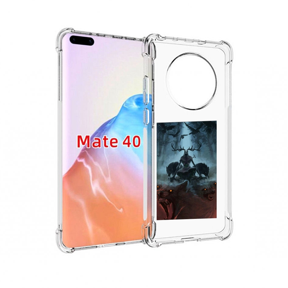 

Чехол MyPads Tocco для Huawei Mate 40 лось демон, Прозрачный, Tocco