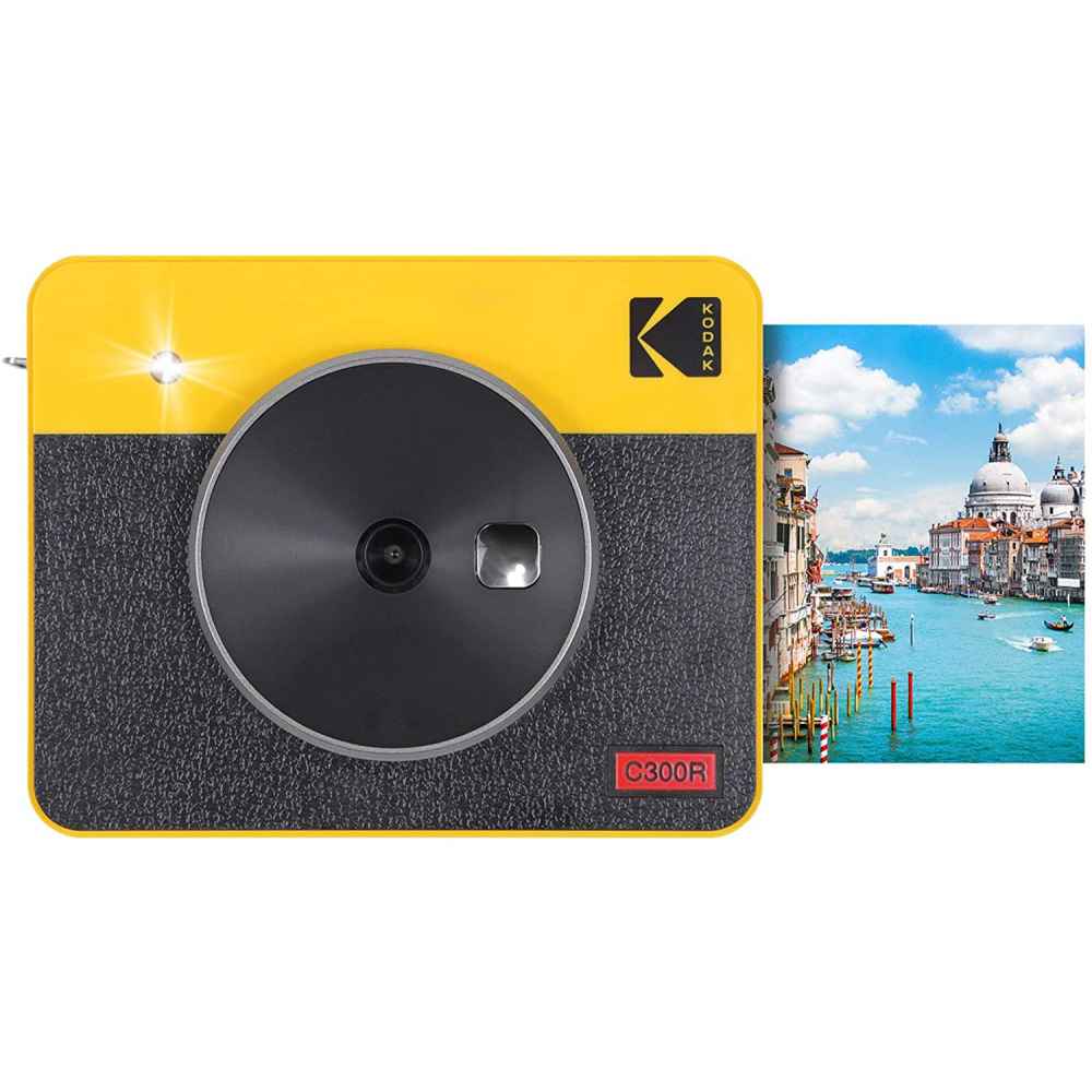 фото Фотоаппарат моментальной печати kodak c300r yellow